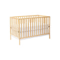 Palmer 3 In 1 Convertible Island Crib Natural Natural Solid Wood