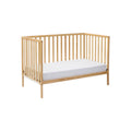 Palmer 3 In 1 Convertible Island Crib Natural Natural Solid Wood