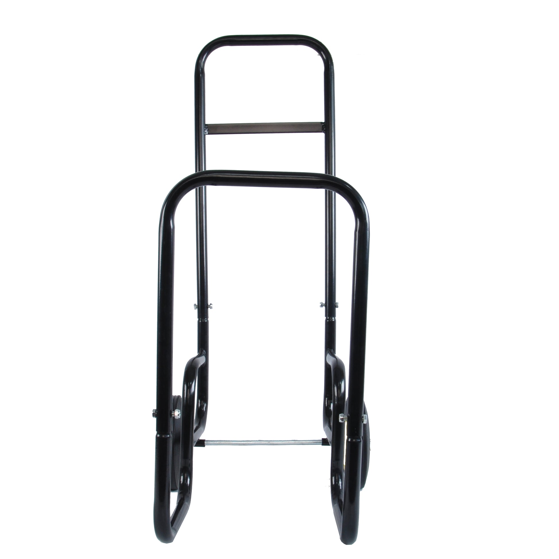 Firewood Log Cart Carrier Outdoor Or Indoor Black Steel Wood Rack Storage Mover Rolling Wheeled Metal Dolly Hauler Wood Moving Equipment Black Iron