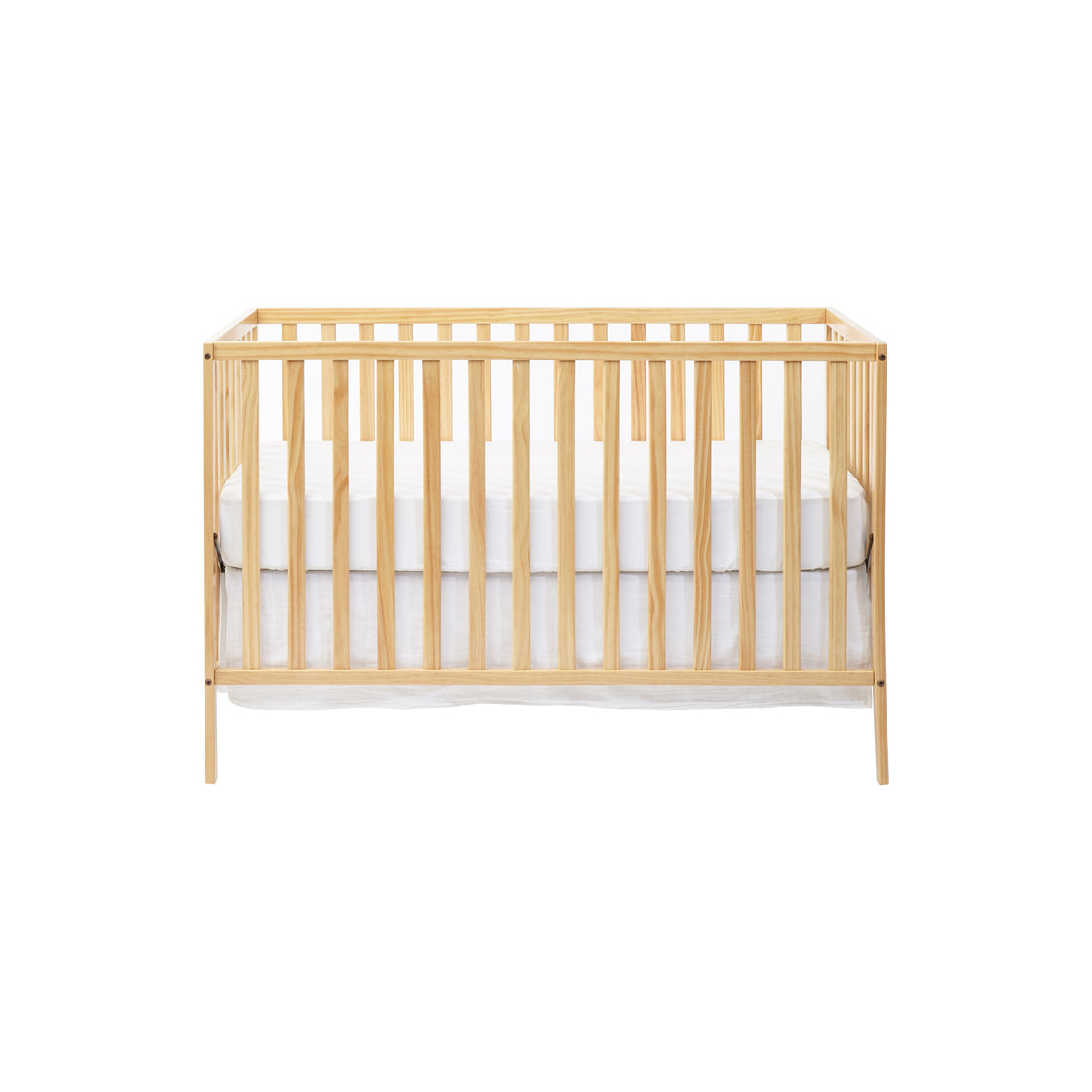 Palmer 3 In 1 Convertible Island Crib Natural Natural Solid Wood