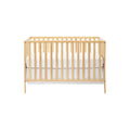 Palmer 3 In 1 Convertible Island Crib Natural Natural Solid Wood