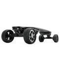 All Terrain Dual 1000*2 Hub Motor Electric Skateboard With 32Mph Max Speed,25Miles Range,9600Mah Battery. Black Gray Carbon Fiber