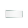 Ltl Needs To Consult The Warehouse Address84*32 Led Lighted Bathroom Wall Mounted Mirror With High Lumen Anti Fog Separately Control Dimmer Function White Aluminium