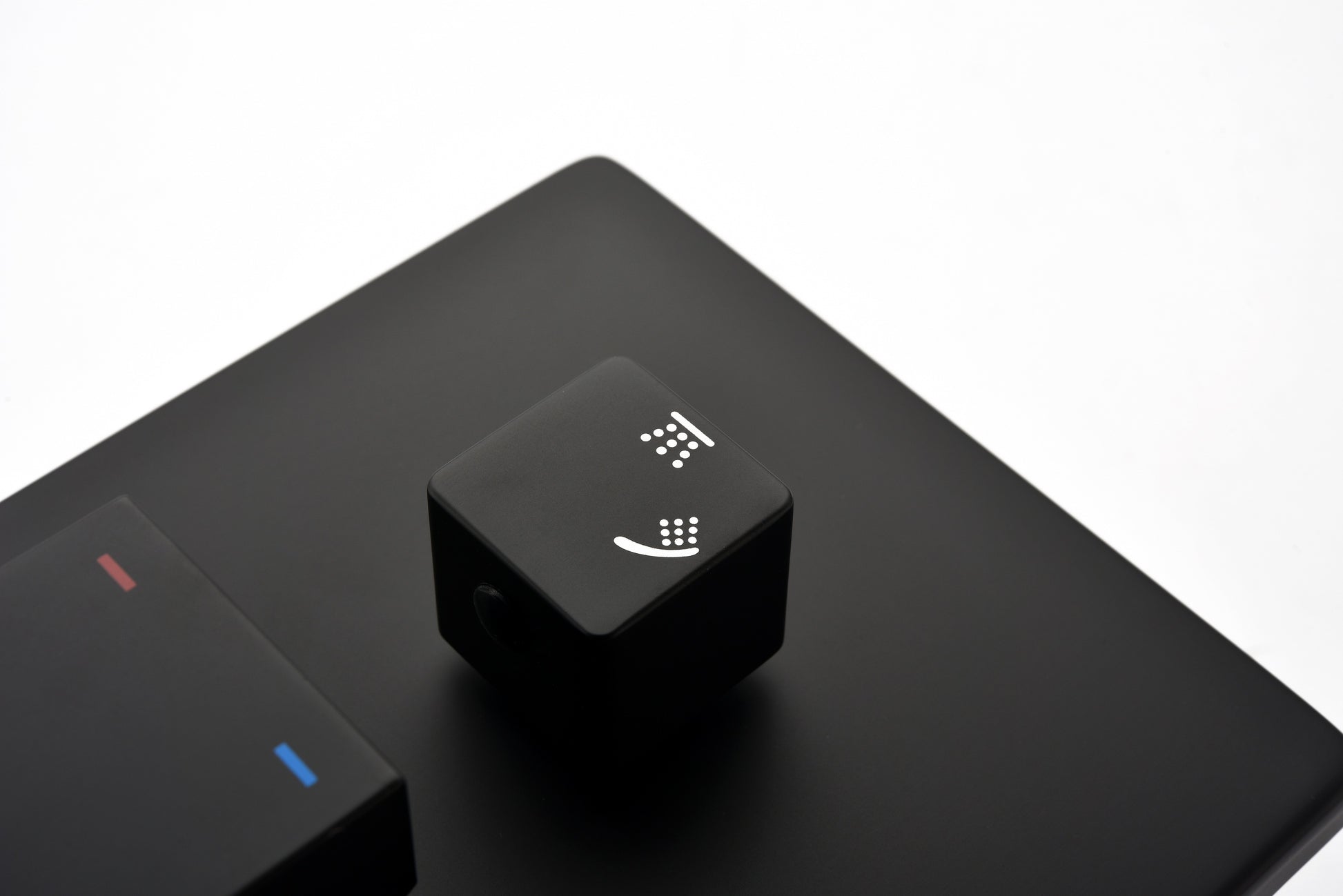 12" Rain Shower Head Systems Wall Mounted Shower On Site Matte Black Brass