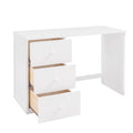 Twin Size Loft Bed With Drawers,Desk,And Wardrobe White White Solid Wood