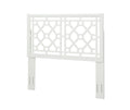 Tabor Chippendale White Headboard Queen Full Queen White Wood Mdf