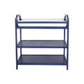 Celeste Changing Table Navy Blue Navy Blue Solid Wood