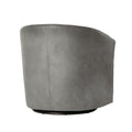 Eden Ash Swivel Chair Grey Foam Polyester