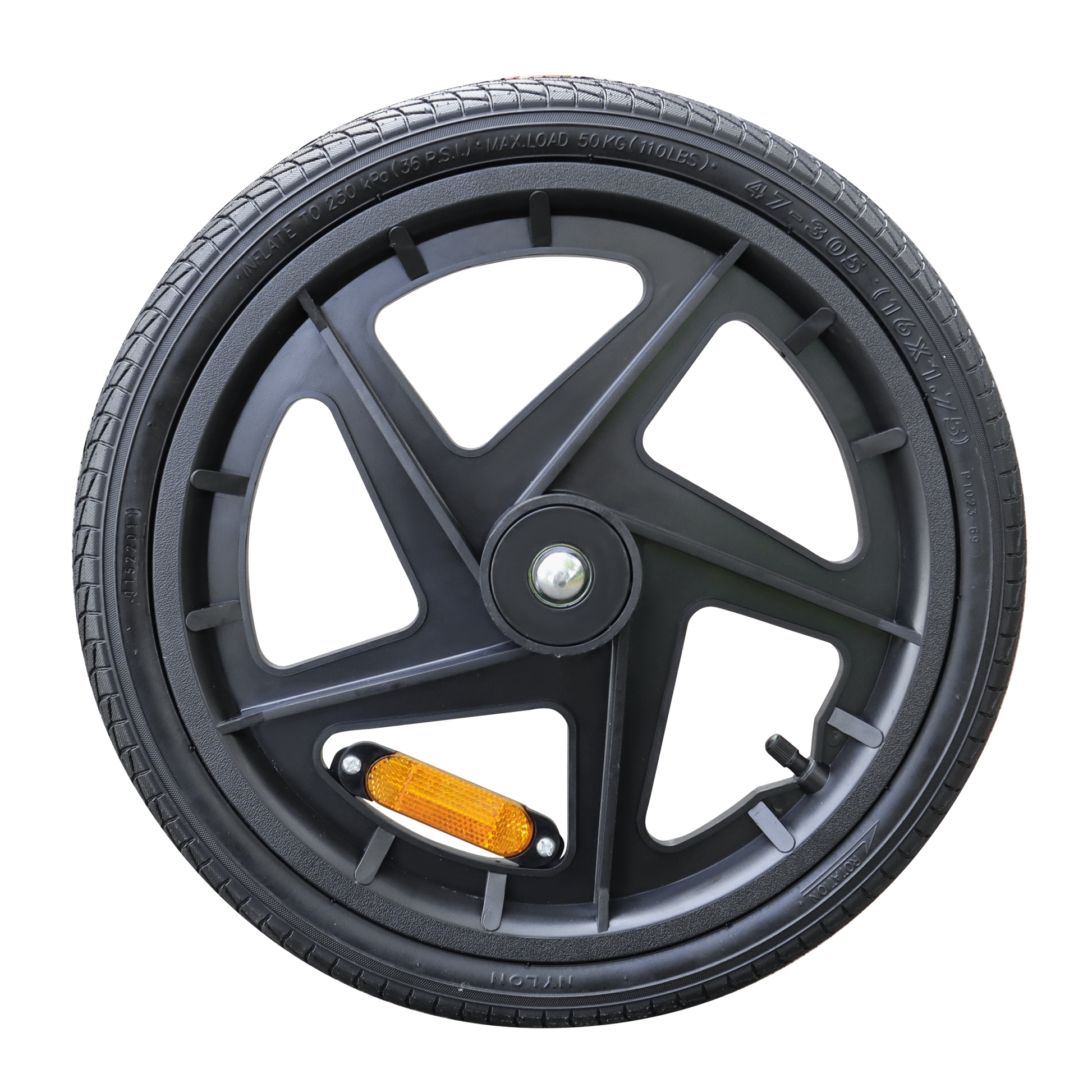 Blue High Quality 16 Inch Air Wheel Pet Bike Trailer For Dogs Foldable Bicycle Pet Trailer Blue Oxford Fabric Steel