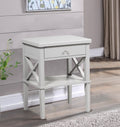 Madison Dove Gray Nightstand Grey Wood Mdf