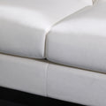 Chesterfield Sofa ,Stanford Sofahigh Quality Chesterfield Sofa ,White Colortufted And Wrinkled Fabric Sofa Contemporary Stanford Sofa . Tufted Sofa With Scroll Arm And Scroll Back White Velvet