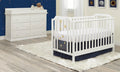 Celeste 3 In 1 Convertible Island Crib White White Solid Wood