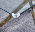 Modern Glass Table For Dining Room Kitchen, 0.39