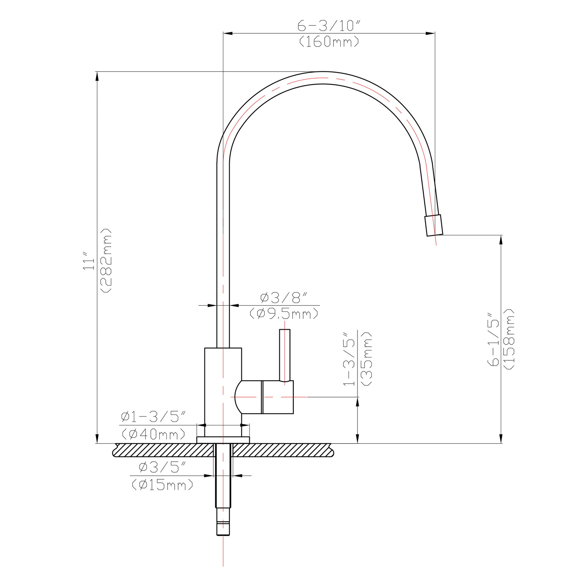 Lead Free Drinking Water Faucet,Brushed Nickel Finish Brushed Nickel Stainless Steel