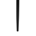 Dining Chair Set For 4 Black Pu