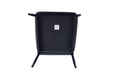 Dining Chair Set For 4 Black Pu