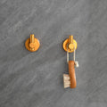 6 Piece Bathroom Towel Rack Set Wall Mount Brushed Gold Aluminium