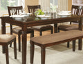 Espresso Finish Transitional Style 1Pc Dining Table Oak Veneer Wood Casual Dining Room Furniture Espresso Dining Room Transitional Wood