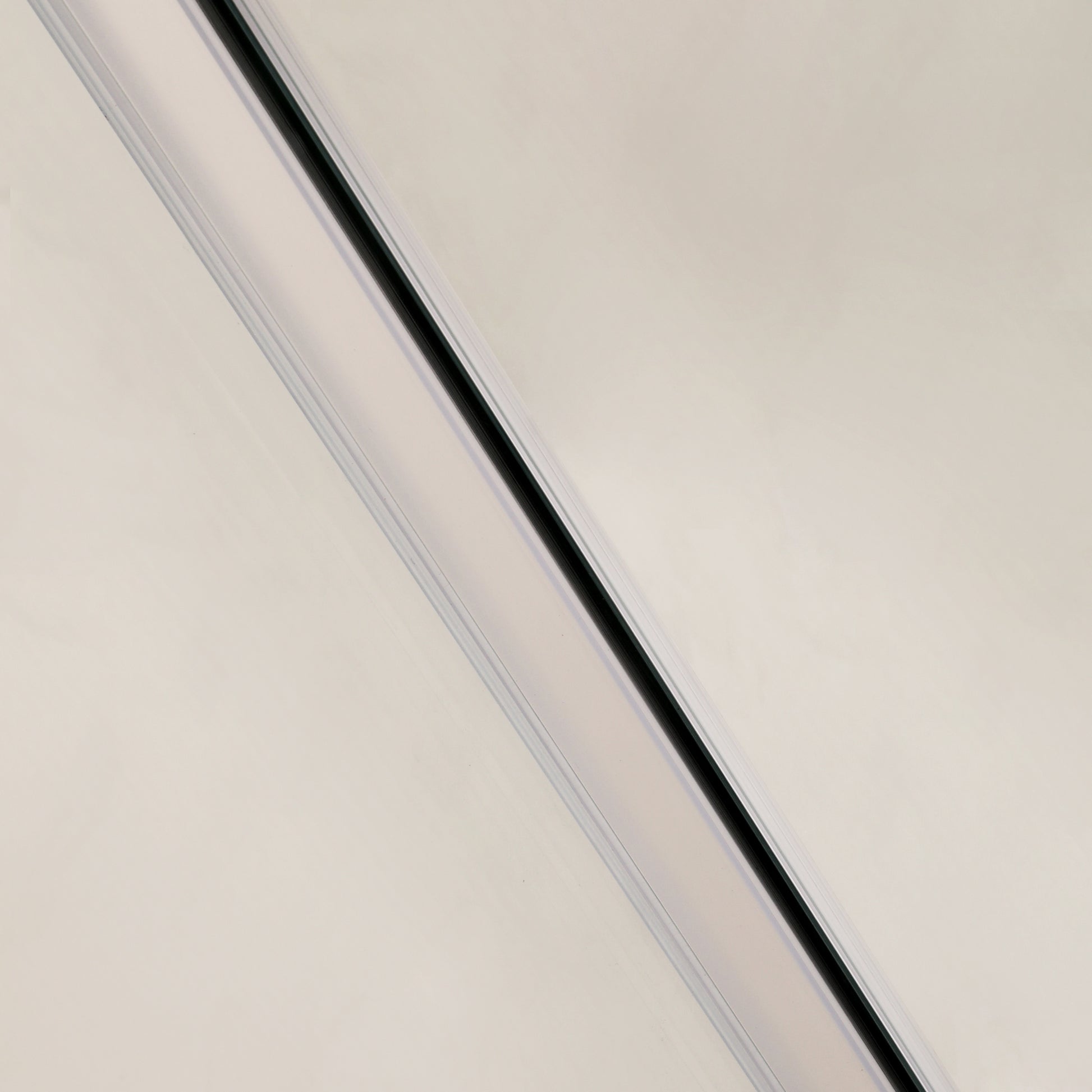 Shower Door 48" W X 76"H Single Sliding Bypass Shower Enclosure,Chrome Chrome Glass