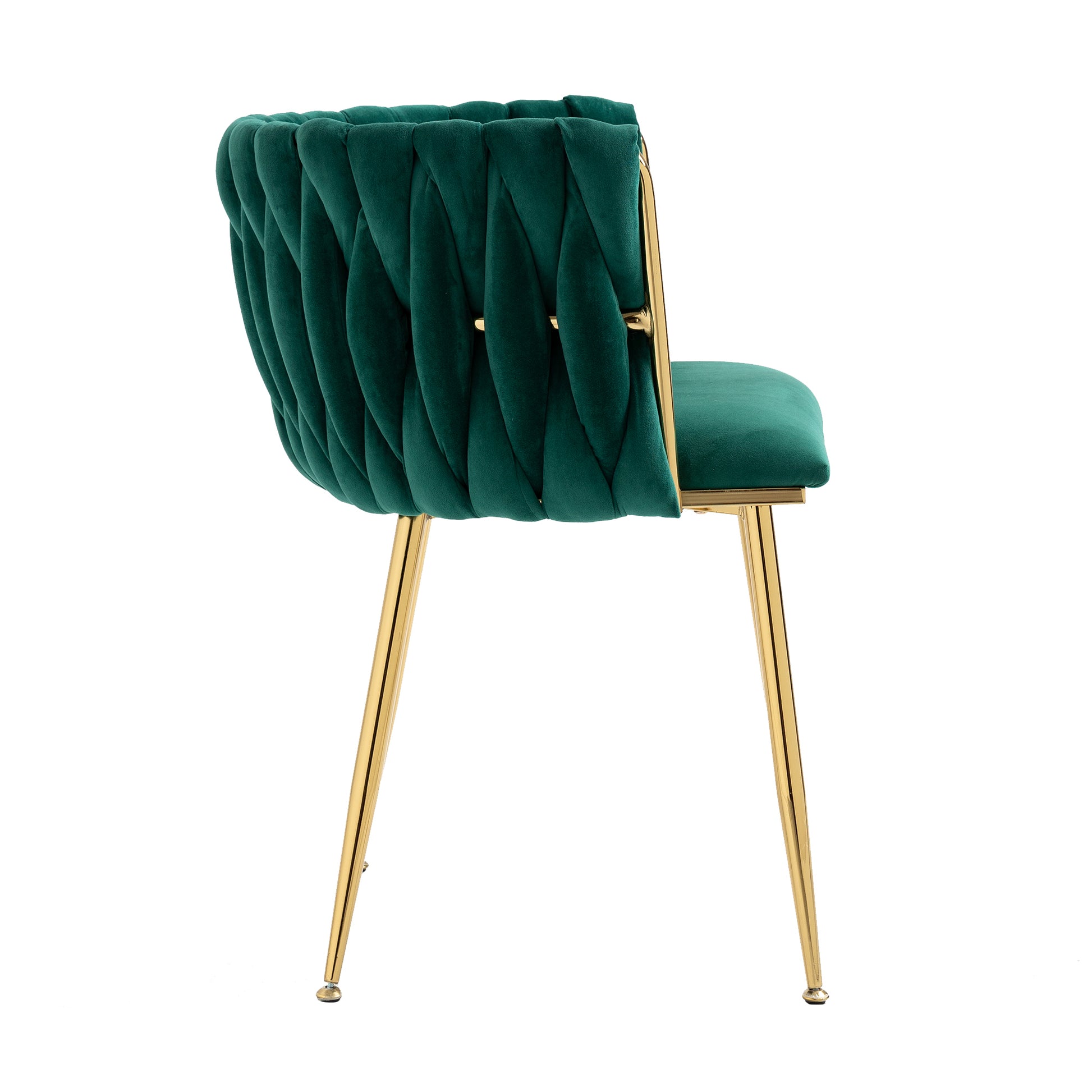 Coolmore Leisuredining Chairsaccent Chair2Pc Set Emerald Metal