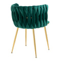 Coolmore Leisuredining Chairsaccent Chair1Pc Set Emerald Metal