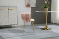 Coolmore Leisuredining Chairsaccent Chair1Pc Set Pink Metal