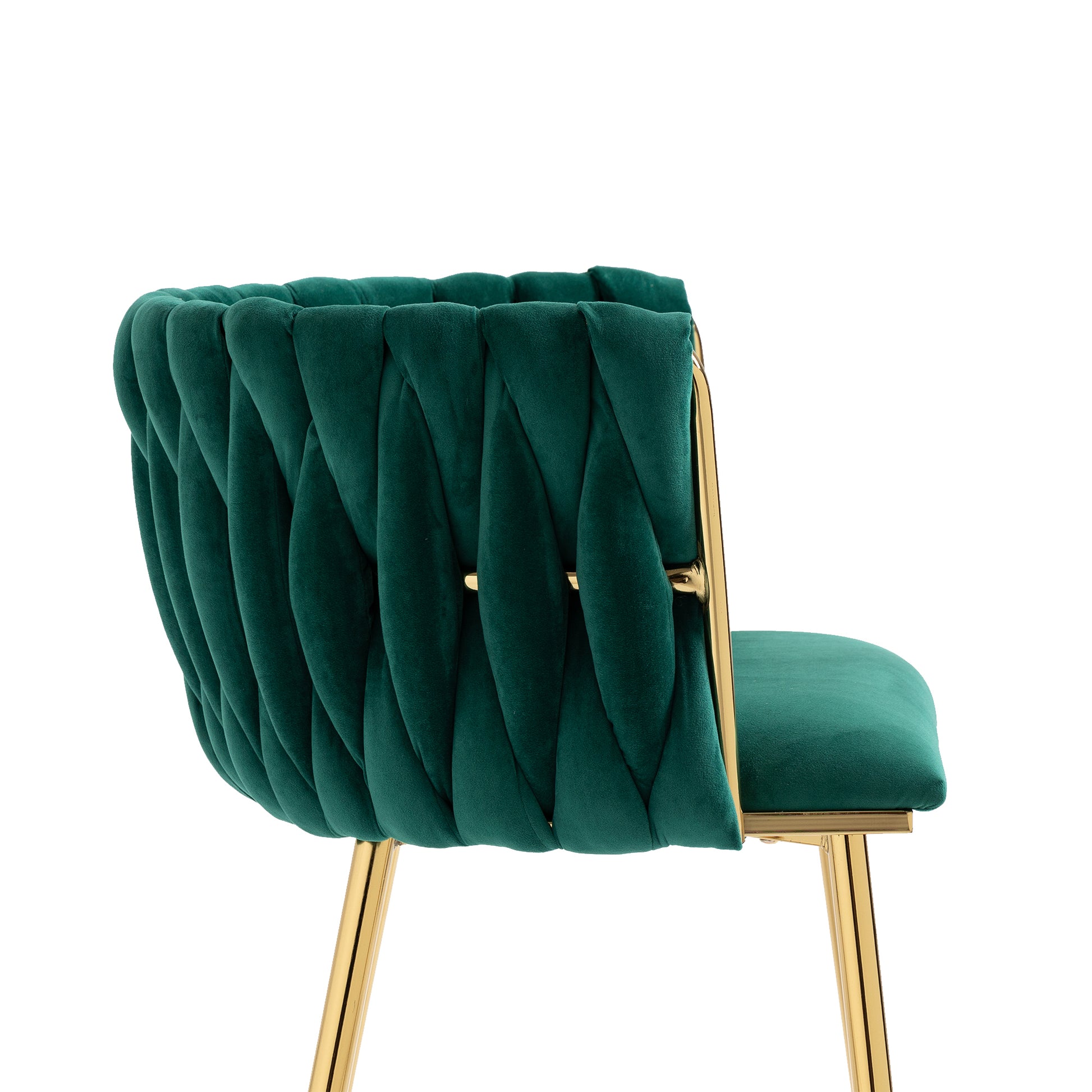 Coolmore Leisuredining Chairsaccent Chair2Pc Set Emerald Metal