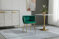 Coolmore Leisuredining Chairsaccent Chair1Pc Set Emerald Metal