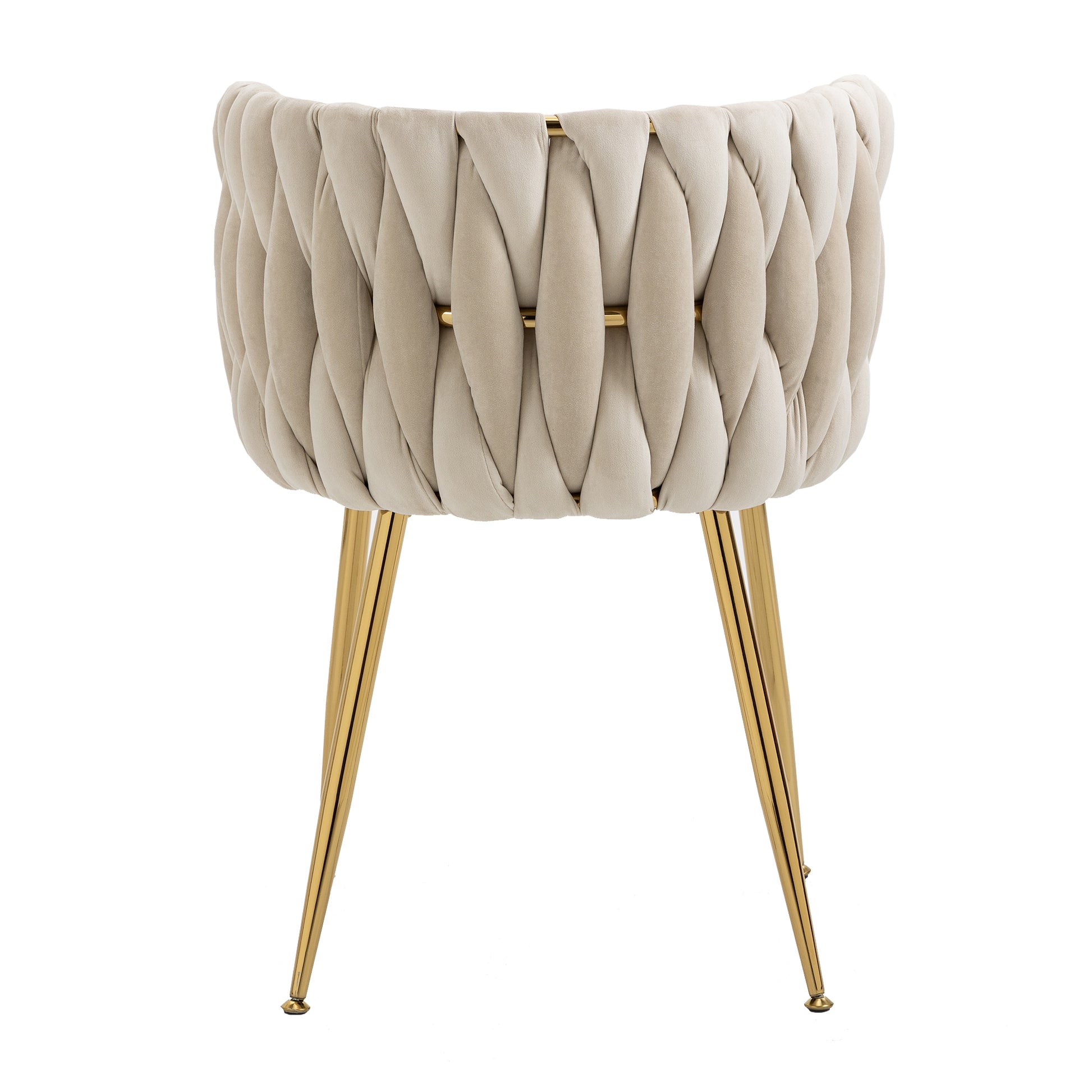 Coolmore Leisuredining Chairsaccent Chair1Pc Set Ivory Metal