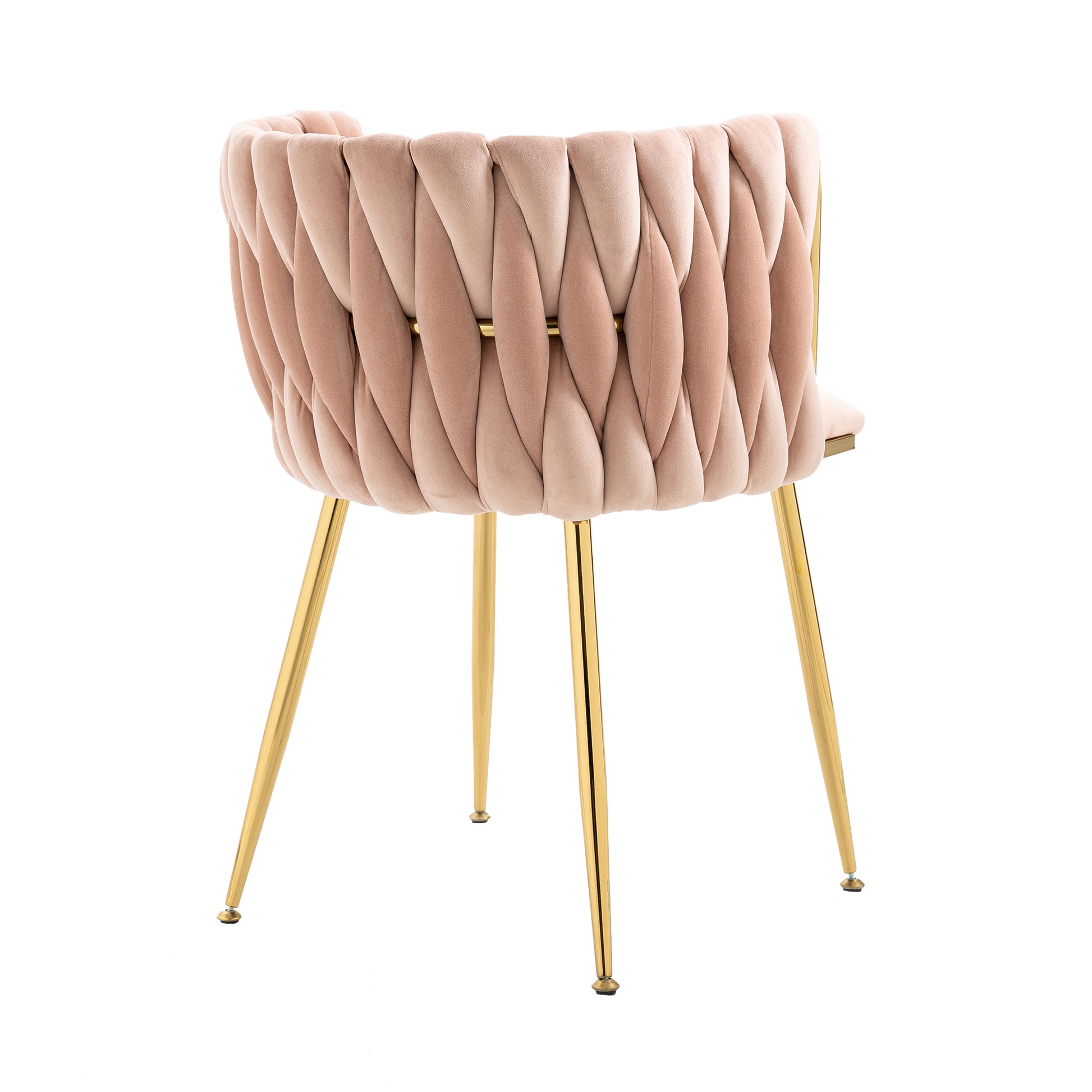 Coolmore Leisuredining Chairsaccent Chair2Pc Set Pink Metal