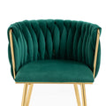 Coolmore Leisuredining Chairsaccent Chair1Pc Set Emerald Metal