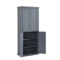 Freestanding Tall Kitchen Pantry, 72.4