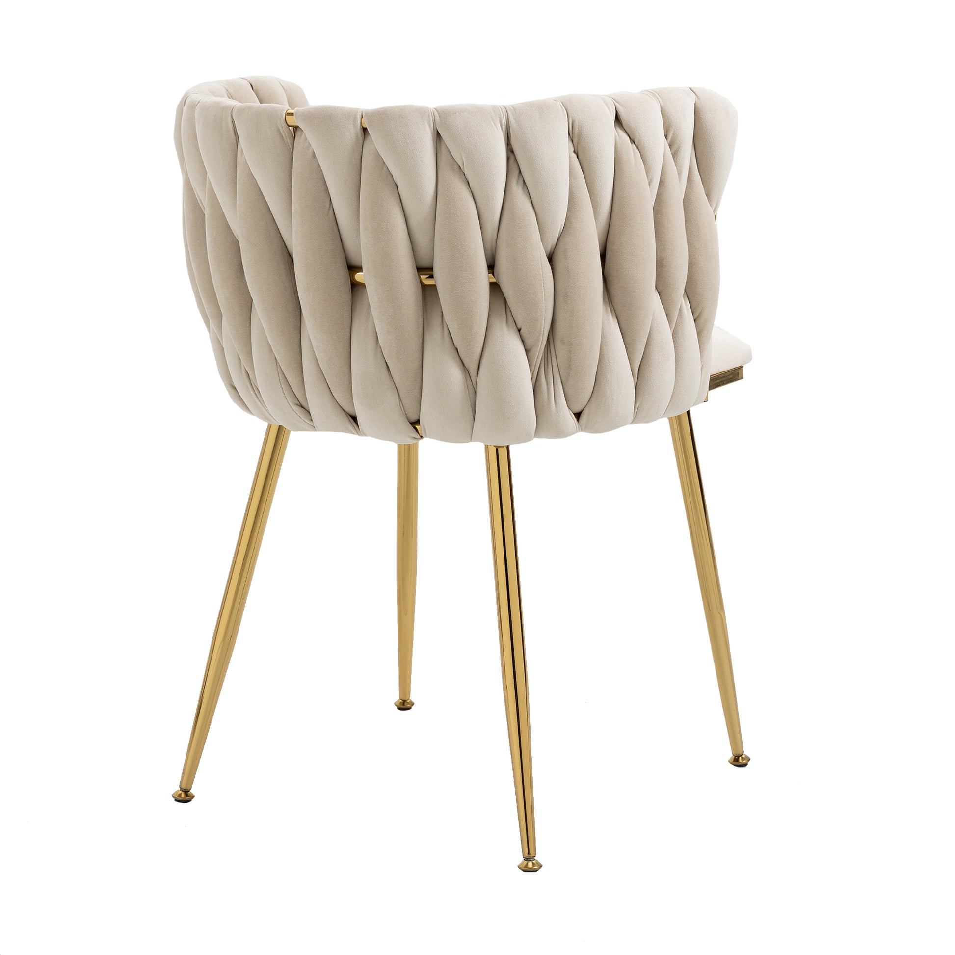 Coolmore Leisuredining Chairsaccent Chair1Pc Set Ivory Metal