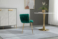 Coolmore Leisuredining Chairsaccent Chair2Pc Set Emerald Metal