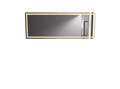 96In. W X36 In. H Frameless Led Single Bathroom Vanity Mirror In Polished Crystal Bathroom Vanity Led Mirror With 3 Color Lights Mirror For Bathroom Wall Gold Aluminium