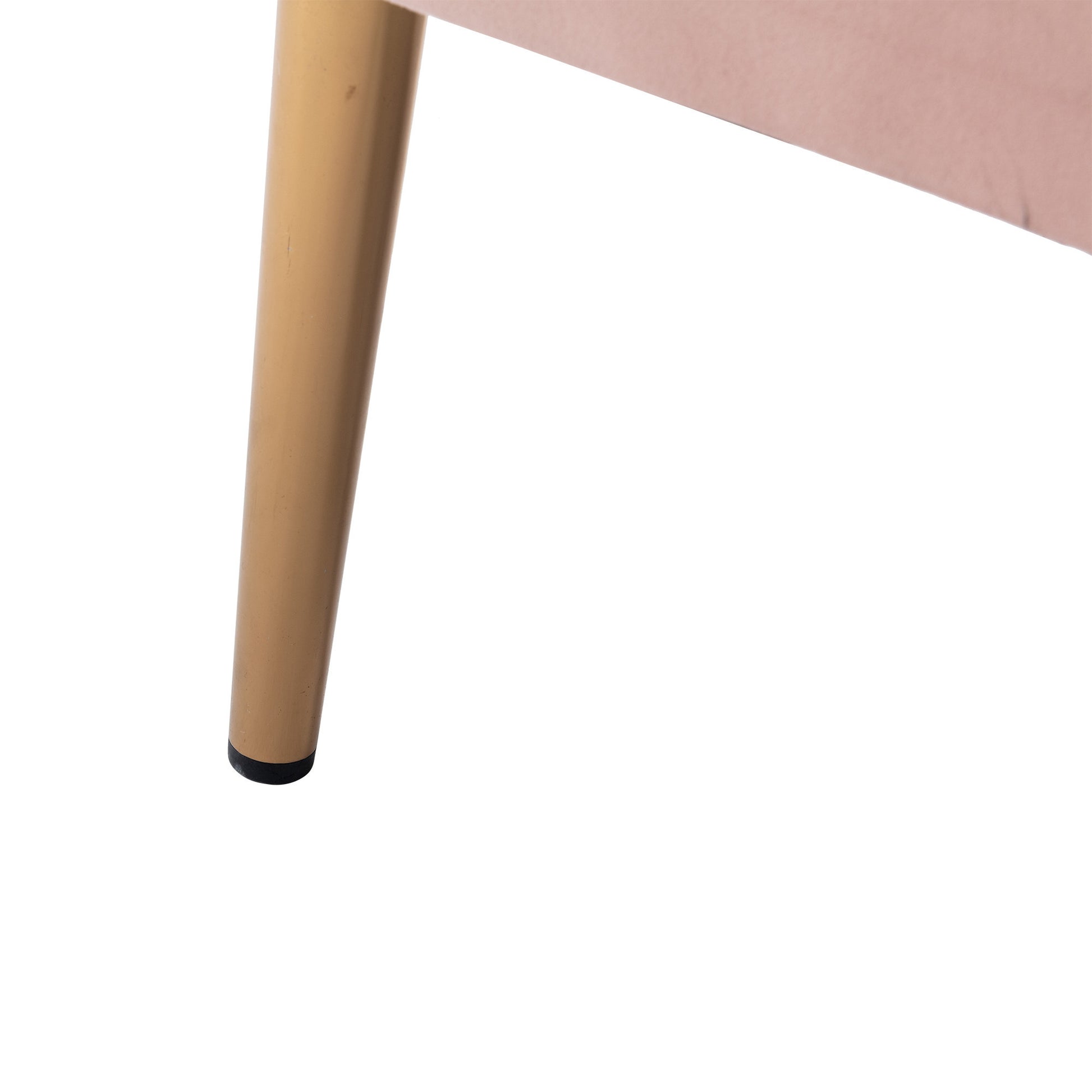 Coolmore Accent Chair ,Leisure Single Sofa With Rose Golden Feet Pink Polyester