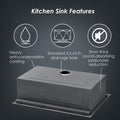 30 Drop In Kitchen Sink 30 Inch Kitchen Sink Topmount Ledge Workstation 18 Gauge Stainless Steel Single Bowl Kitchen Sink Brushed Nickel Stainless Steel