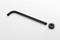 Shower System With Shower Head, Hand Shower, Slide Bar, Bodysprays, Shower Arm, Hose, Valve Trim, And Lever Handles Matte Black Brass