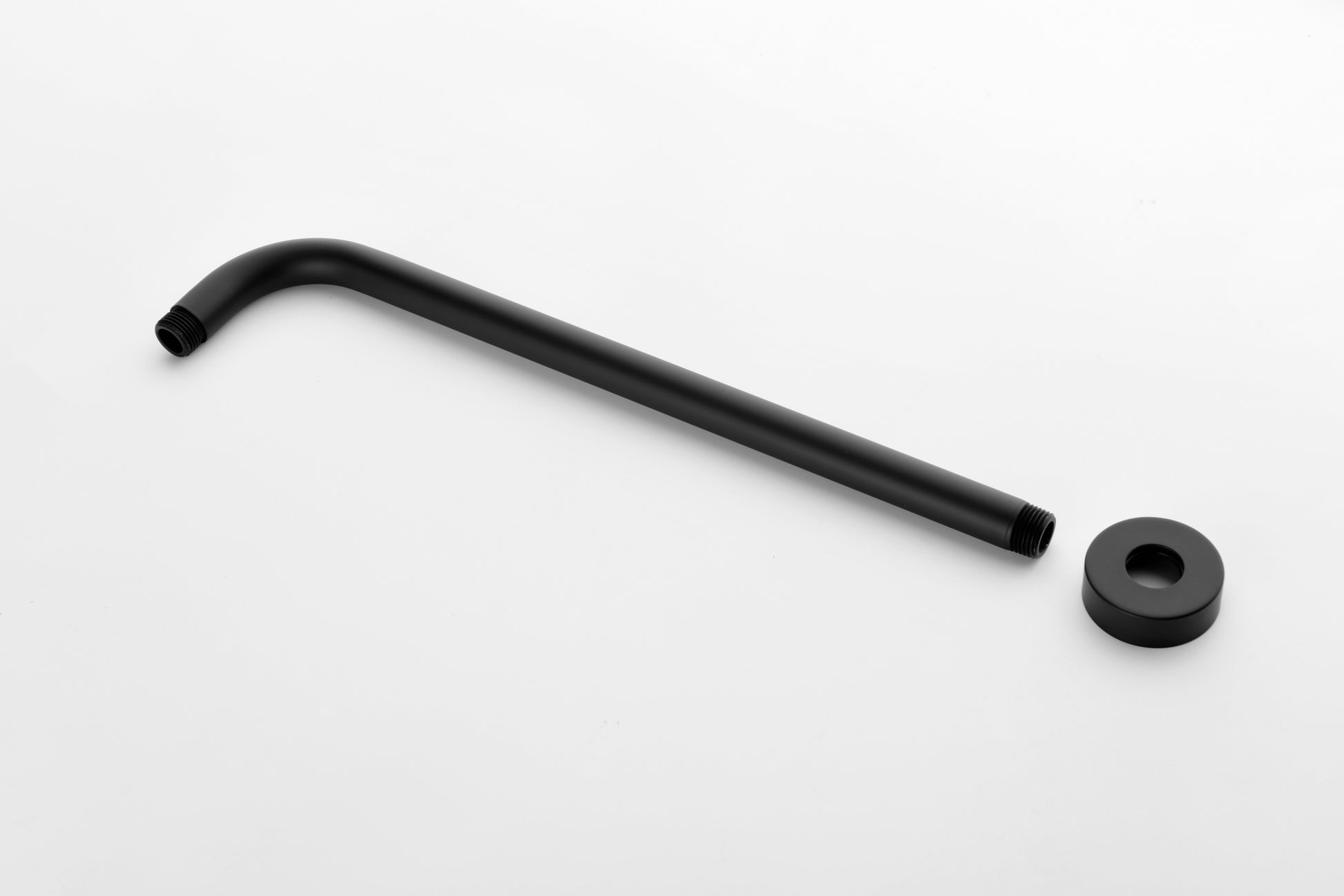 Shower System With Shower Head, Hand Shower, Slide Bar, Bodysprays, Shower Arm, Hose, Valve Trim, And Lever Handles Matte Black Brass