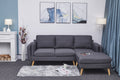 3020 L Shaped Sofa With Footrests Can Be Left And Right Interchangeable Plus Double Armrests 84.6