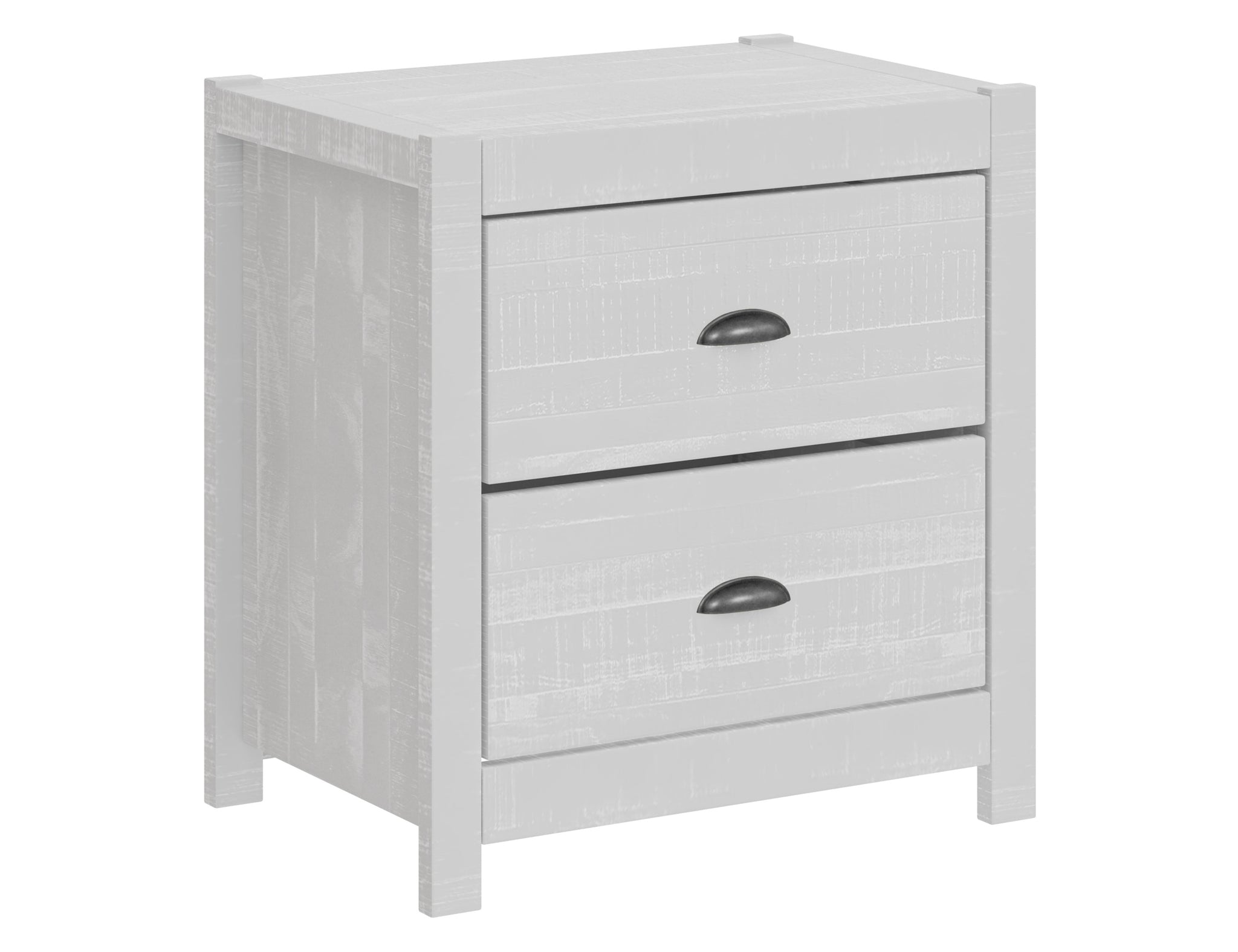 Solid Wood White Night Stand, Bedside Table, End Table, Desk With Drawers For Living Room, Bedroom White Solid Wood