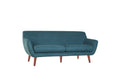 Brenna Sofa Teal Teal Upholstered