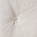 Living Room Furniture Linen Fabric Faux Leather With Wood Leg Sofa Beige Beige Foam Fabric