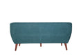 Brenna Sofa Teal Teal Upholstered