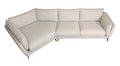 Janette Laf Sectional Oat Warm Grey Upholstered