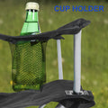 Yssoa Canopy Lounge Chair With Sunshade For Camping, Hiking, Travel, And Other Outdoor Events, With Cup Holder, 21.6