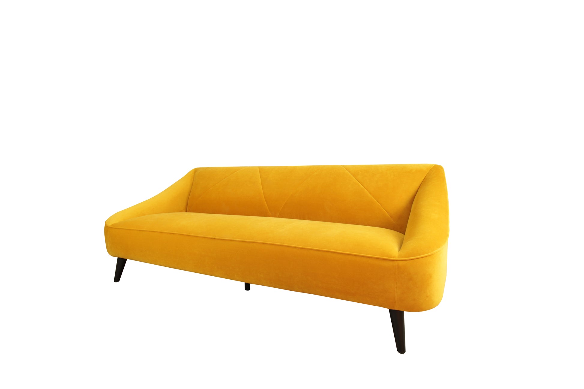 Baylee Sofa Maize Yellow Yellow Upholstered