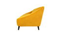 Baylee Sofa Maize Yellow Yellow Upholstered