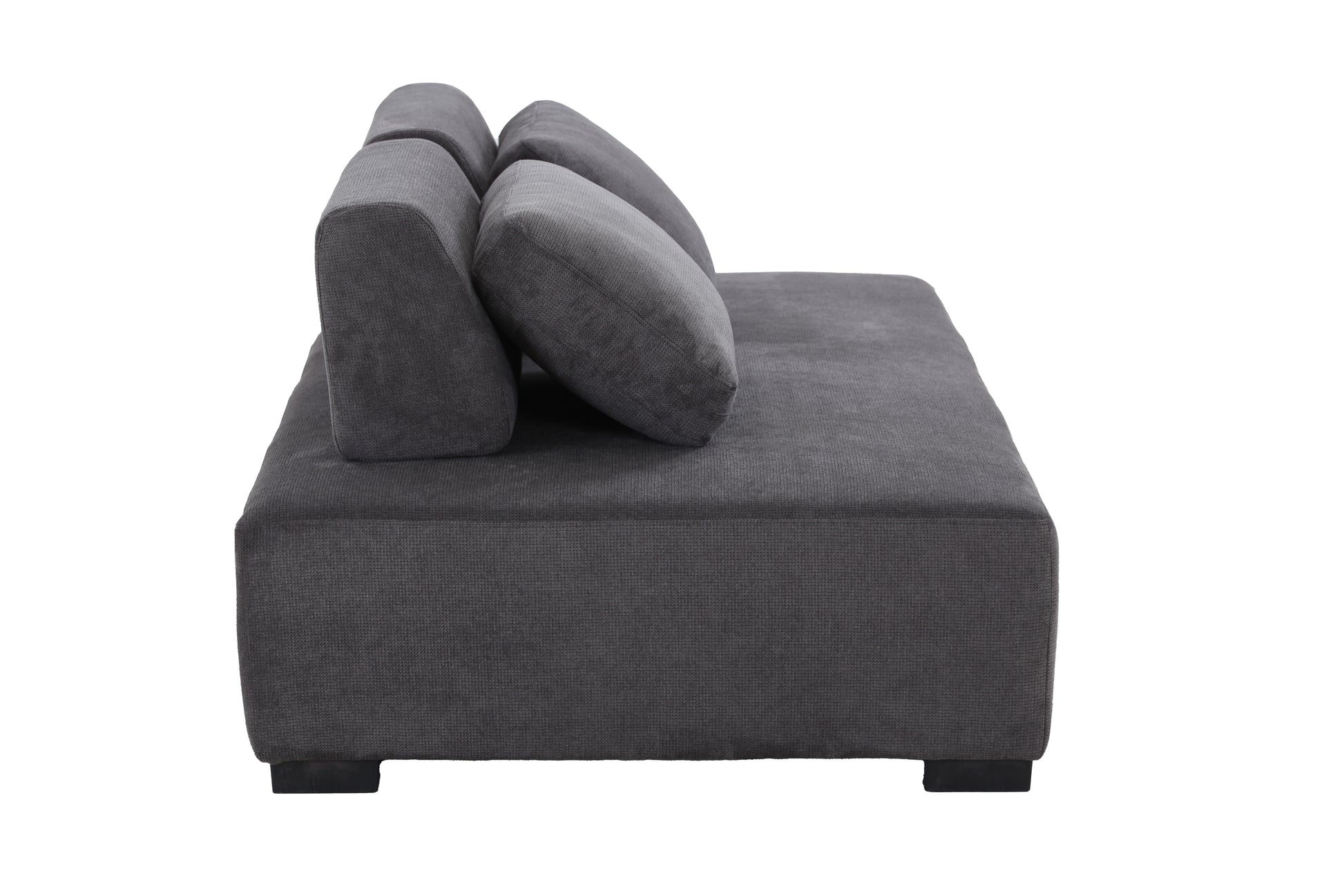 85.4'' Minimalist Sofa 3 Seater Couch For Apartment, Business Lounge, Waiting Area, Hotel Lobby Grey Grey Upholstered