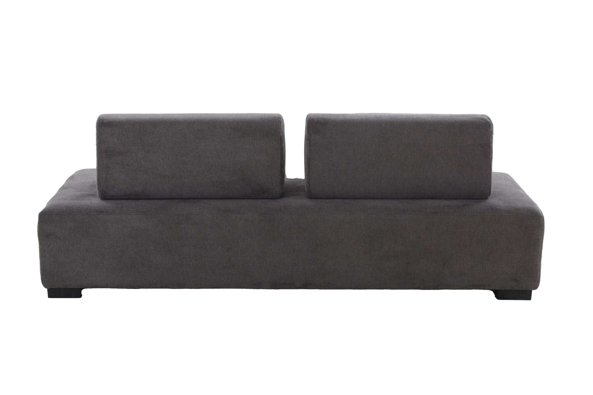 85.4'' Minimalist Sofa 3 Seater Couch For Apartment, Business Lounge, Waiting Area, Hotel Lobby Grey Grey Upholstered